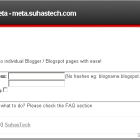 Easily add meta tags to individual blogger pages