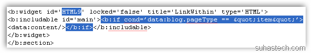 includable