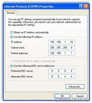 TCP IP Properties