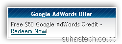 adwords coupon