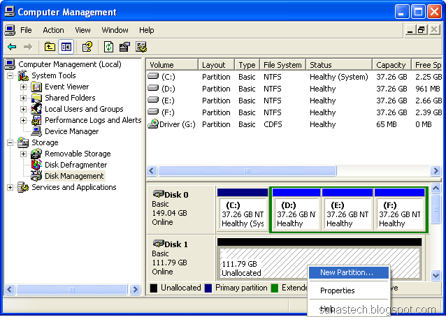 external hard drive not showing up in device manager