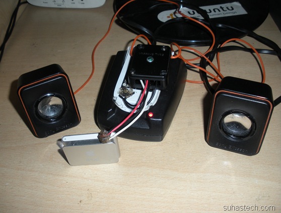 Sony Ericsson speakers charging
