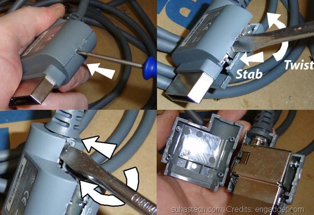 Schuldenaar Mogelijk maximaal DIY] Homemade Xbox 360 VGA Cable using the standard SD AV or HD component  cable - Suhas Tech