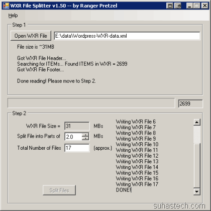 wxr-splitter